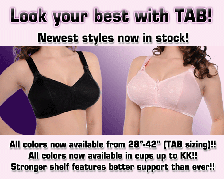 Contact us about the TAB bra!